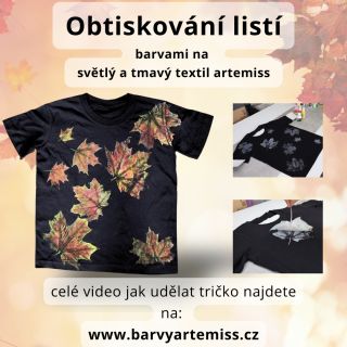 Jaký list byste použili na své tričko? 🍂 Dub, javor, nebo něco exotičtějšího? Sdílejte své nápady v komentářích a...