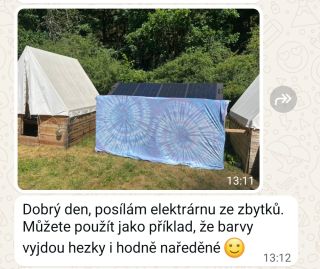 Děkujeme za fotky a typ na využití zbytku barvy. 👏👏👏